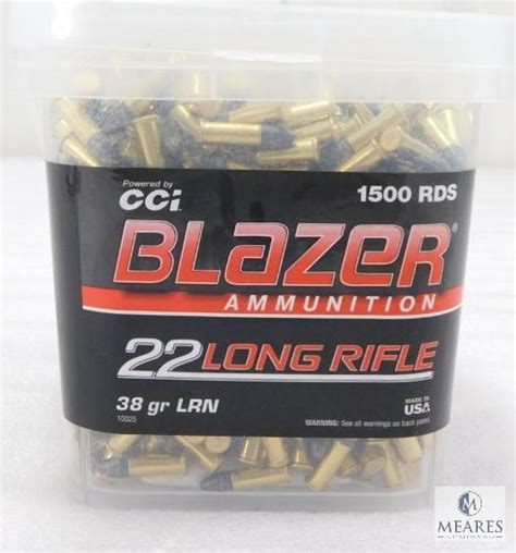 Cci Blazer Lr Grain Lrn Ammo Round Proxibid