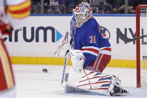 Nhl Roundup Rangers Igor Shesterkin Blanks Flames Reuters