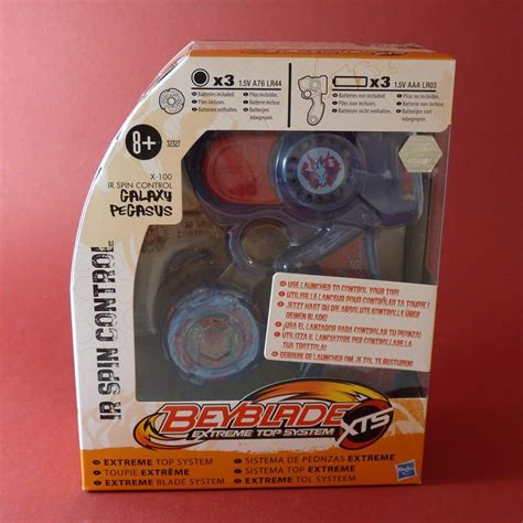 Beyblade Hasbro Xts Radio Control Galaxy Pegasus Lanzador Radio