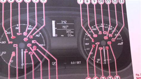 Seat Ibiza Mk Dashboard Warning Lights Symbols Diagnostic Code