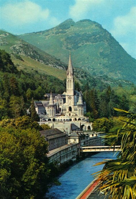 All about Mary. - The sanctuary of Lourdes, France.