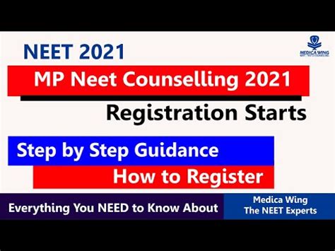 MP STATE Combined UG Counselling 2021 Mp Neet Counseling 2021 Dates