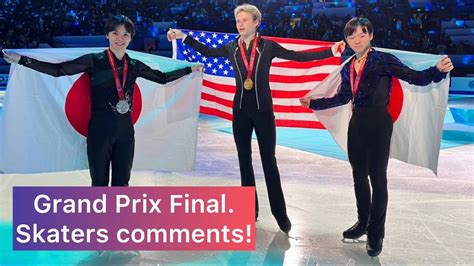 Ilia Malinin Won The Isu Grand Prix Final Skaters Comments Shoma Uno