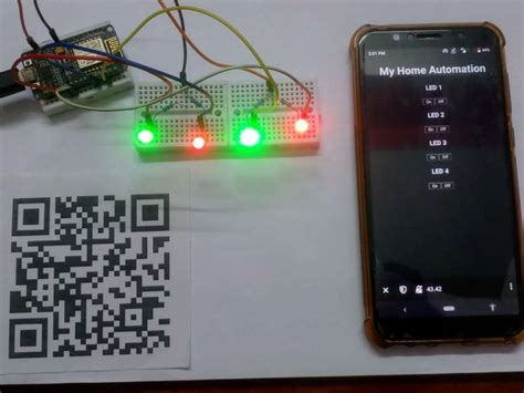 QR Code Based LED Control Devpost