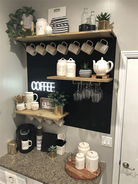 Coffee bar ideas for small spaces – Artofit