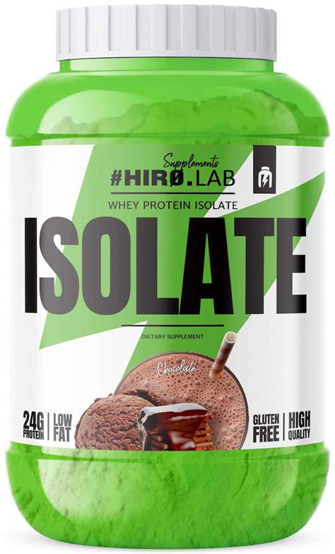 Hiro Lab Whey Isolate Πρωτεΐνη Ορού Γάλακτος Χωρίς Γλουτένη με Γεύση