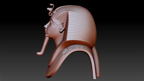 Tutankhamuns Golden Mask 3d Turbosquid 2029878