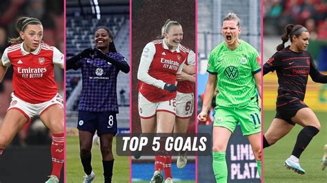 Top 5 Goals: NWSL, Women's Champions League, Barclays FA WSL - Girls ...