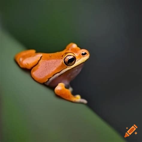 Orange Frog On Craiyon