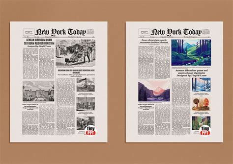 Fake Newspaper Template | Newspaper template, Newspaper design, Templates