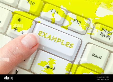 text sign showing examples internet concept photo sample model