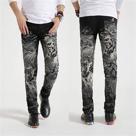 Mens Fancy Printed Jeans Gents Jeans पुरुषों का जींस मेन्स जींस