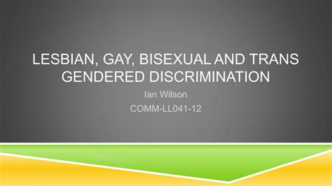 Lgbt Powerpoint Ppt