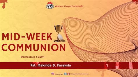 MID WEEK COMMUNION SERVICE 21ST JUNE 2023 LFC SUNNYVALE YouTube