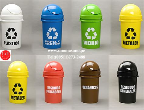 El Reciclaje Según Sus Colores El Reciclaje Según Sus Colores