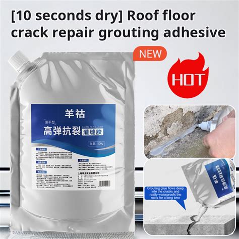 Seconds To Dryroof Floor Crack Repair Grouting Adhesive