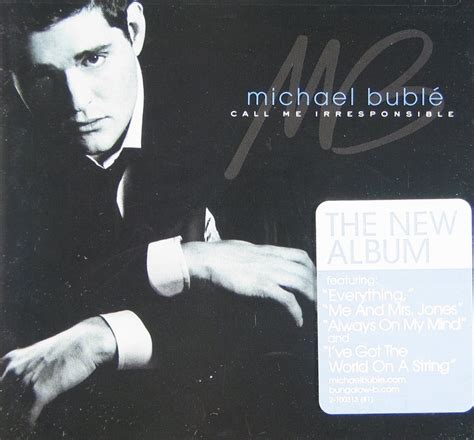 Michael Buble Call Me Irresponsible Cd