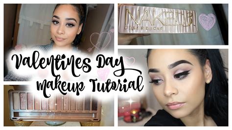 Valentine S Day Makeup Collab W Lorena Urrea Naked Palette YouTube