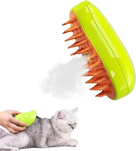 Steamy Cat Brush In Cat Steamy Brush Self Cleaning Steam Massage