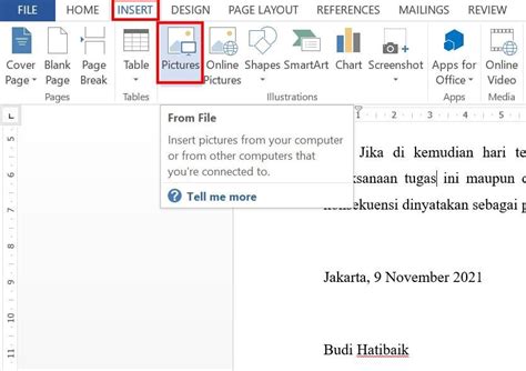 Cara Mudah Membuat Dan Memasukkan Tanda Tangan Di Word