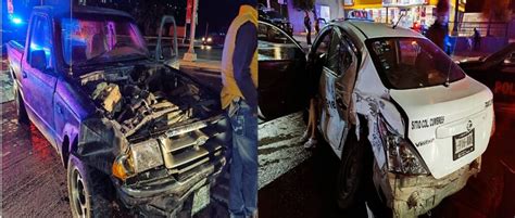 Policías Viales De Aguascalientes Atienden Reporte De Accidente Que Se Registró La Madrugada