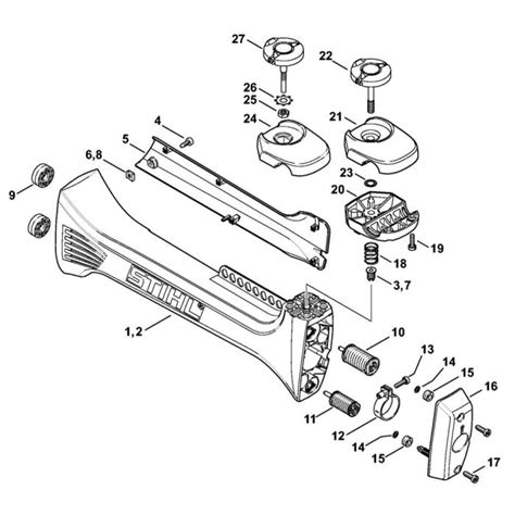 Av System Assembly For Stihl Fs C Fs Rc Clearing Saw L S Engineers