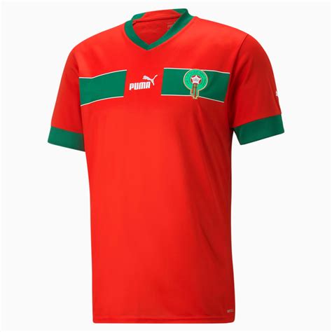 Morocco 2022 23 Puma Home Kit Football Shirt Culture Latest