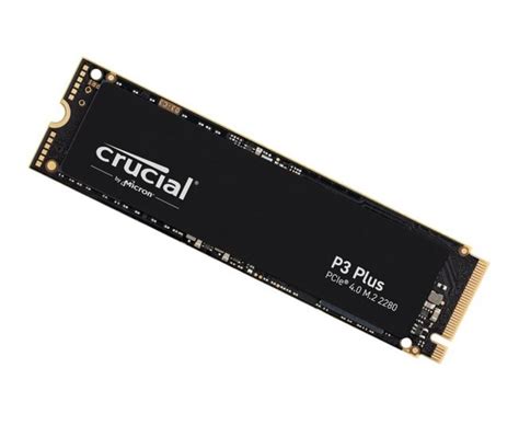 Crucial P3 Plus 4TB Gen4 NVMe SSD 4800 4100 MB S R W 800TBW 650K 900K