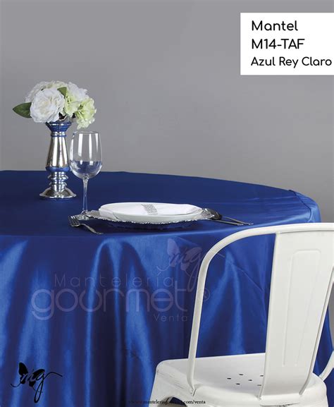 Mantel M Taf Azul Rey Claro Manteler A Gourmet