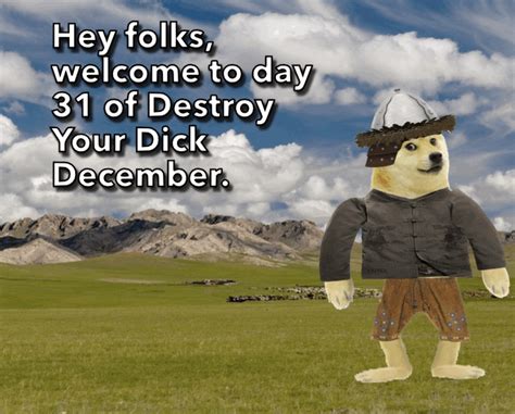 Le Day 31 Of Destroy Your D December Has Arrived Rdogelore