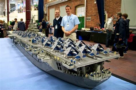 Check Out The World S Largest Lego Aircraft Carrier Made Out