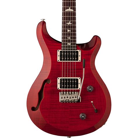 Prs S2 Custom 22 Semi Hollow Electric Guitar Scarlet Red Musicians