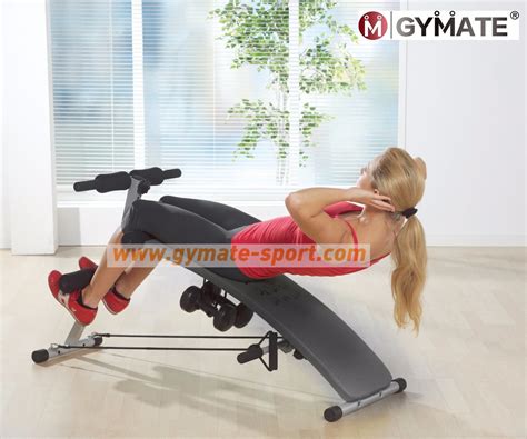 Foldable Abdominal Sit Up Bench With Dumbbells Weight Fitness Bench