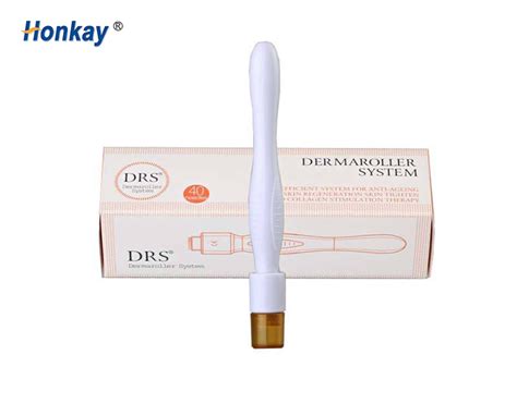 Drs Micro Needle Derma Roller Stamp Needles Therapy Seal Box