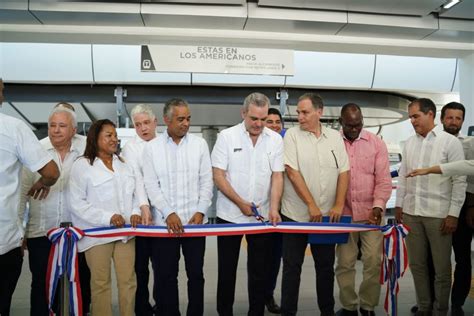 Primer Mandatario Luis Abinader Inaugura Segunda L Nea Del Telef Rico