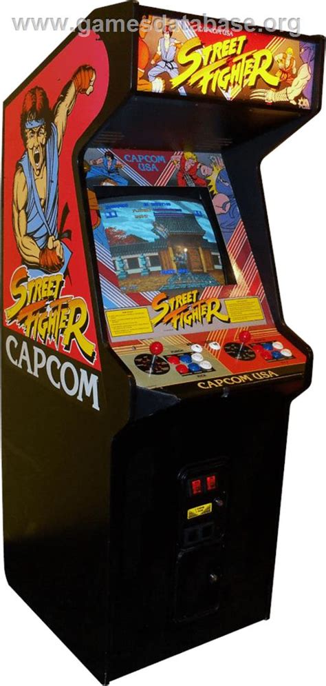 Street Fighter - Arcade - Artwork - Cabinet