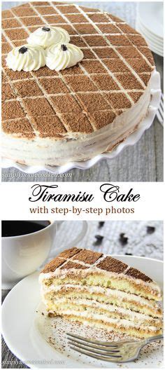 Moist Sponge Cake Soaked In Coffee Liqueur And Layered Between A Rich Mascarpone Based Cream