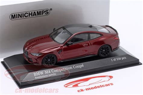 Minichamps Bmw M G Year Red Metallic Model Car