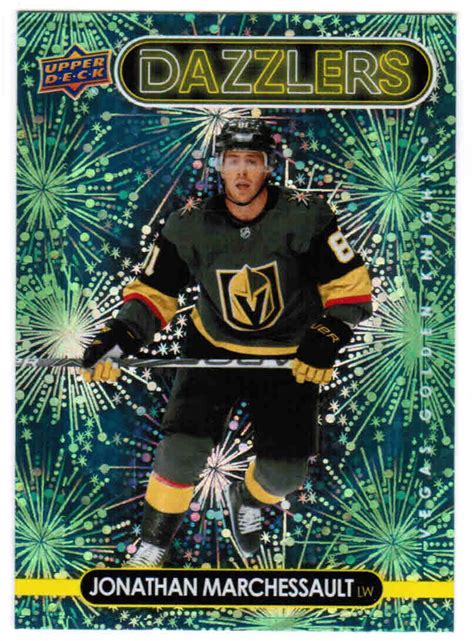 Upper Deck Ud Series Hockey Dazzlers Green Cards Dz Xx U