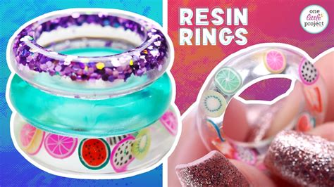 How To Make Resin Rings Easy Diy Resin Ring Youtube