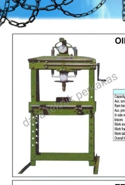 Jual Nagasaki Oil Hydraulic Press Nsp Ton Hidrolik Pres Nagasaki