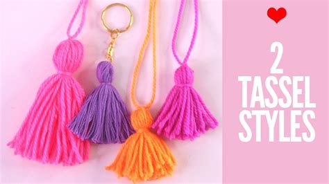 How To Make Tassels Easy Methods Youtube