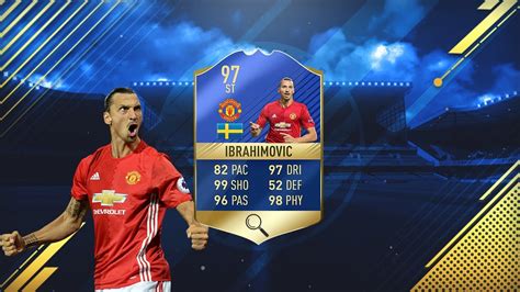 FIFA 17 TOTS IBRAHIMOVIC REVIEW JÁTÉKOS ÉRTÉKELŐ YouTube