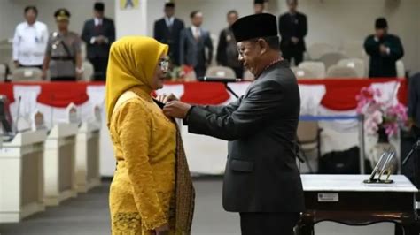 Dani Mulyawati Dari Golkar Dilantik Jadi Anggota DPRD Lampung Lewat PAW