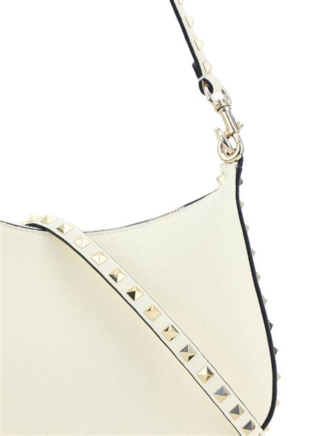 Valentino Garavani Rockstud Hobo Shoulder Bag BASE BLU