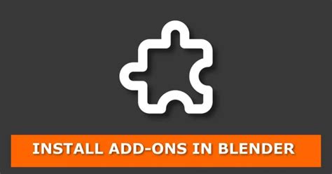 How To Install Add Ons In Blender Gachoki Studios