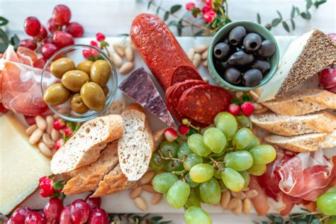 Spanish Charcuterie Board With Olives From Spain Amidst The Chaos