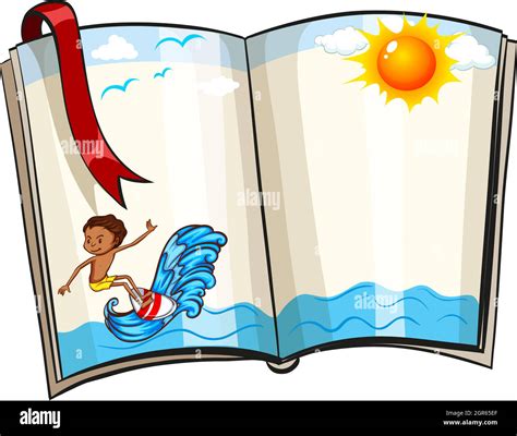 Surfing Waves Stock Vector Images Alamy