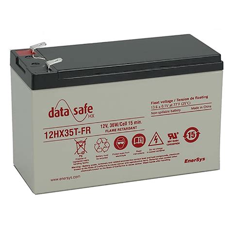 Enersys Datasafe 12hx35t Fr Battery 12v 36w Flame Retardant Osi Batteries