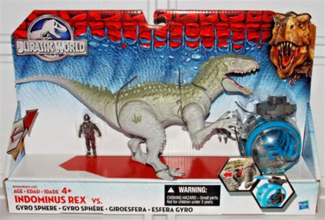 Jurassic World Park Indominus Rex Vs Gyro Sphere Pack Dinosaur Toy Action Figure 630509290079 Ebay